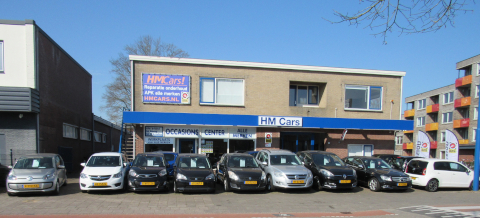 Het pand van HM Cars